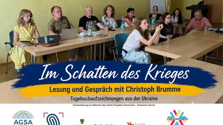 Collage: Frauenpower Ukrainischer Frauenintegrationsverein in Sachsen-Anhalt/AGSA
